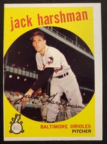 1959 Topps Base Set #475 Jack Harshman
