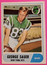 1968 Topps Base Set #13 George Sauer Jr.