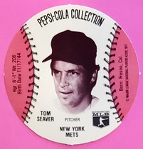 1977 Pepsi Glove Discs #67 Tom Seaver