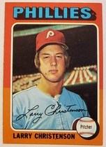 1975 Topps Base Set #551 Larry Christenson