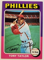 1975 Topps Base Set #574 Tony Taylor