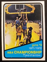 1972 Topps Base Set #156 NBA Game 3
