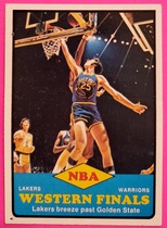 1973 Topps Base Set #67 NBA Western Finals