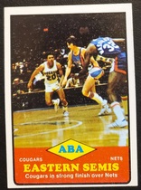 1973 Topps Base Set #205 ABA Eastern Semis