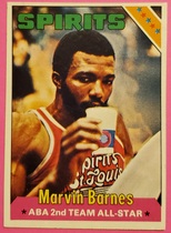 1975 Topps Base Set #252 Marvin Barnes