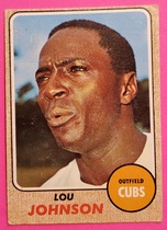 1968 Topps Base Set #184 Lou Johnson