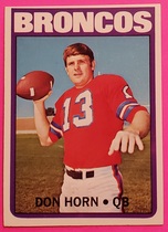 1972 Topps Base Set #178 Don Horn