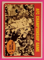 1972 Topps Base Set #137 AFC Championship