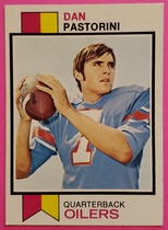 1973 Topps Base Set #225 Dan Pastorini