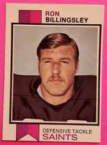 1973 Topps Base Set #327 Ron Billingsley