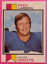 1973 Topps Base Set #418 Greg Larson