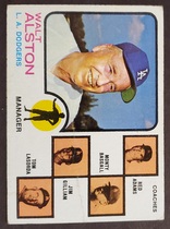 1973 Topps Base Set #569 Walt Alston Mgr