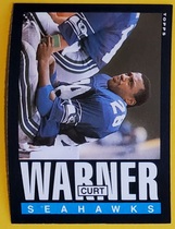 1985 Topps Base Set #392 Curt Warner