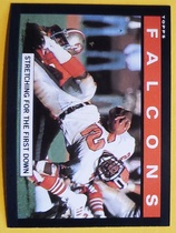 1985 Topps Base Set #10 Atlanta Falcons