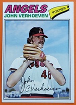 1977 Topps Base Set #91 John Verhoeven