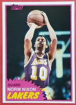 1981 Topps Base Set #22 Norm Nixon