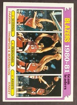 1981 Topps Base Set #61 Blazers