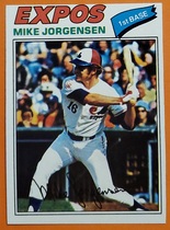 1977 Topps Base Set #368 Mike Jorgensen