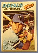 1977 Topps Base Set #463 Jamie Quirk