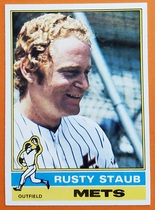 1976 Topps Base Set #120 Rusty Staub