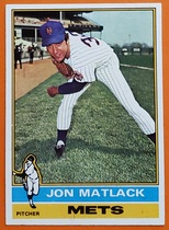 1976 Topps Base Set #190 Jon Matlack