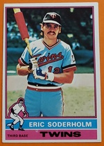 1976 Topps Base Set #214 Eric Soderholm
