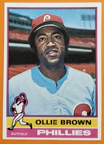 1976 Topps Base Set #223 Ollie Brown