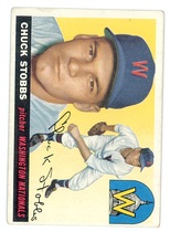 1955 Topps Base Set #41 Chuck Stobbs