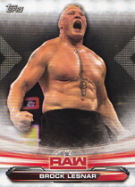 2019 Topps WWE Raw #15 Brock Lesnar