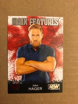 2021 Upper Deck AEW Main Features #MF-39 Jake Hager