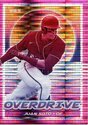 2021 Panini Chronicles Overdrive Pink Pulsar #13 Juan Soto