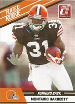 2010 Donruss Rated Rookies #75 Montario Hardesty