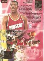 1993 Ultra Rebound Kings #8 Hakeem Olajuwon