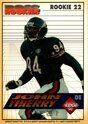 1994 Collectors Edge Boss Rookies Update Pop Warner Green #22 John Thierry