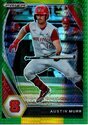 2021 Panini Prizm Draft Picks Hyper Green & Yellow Prizm #PDP165 Austin Murr