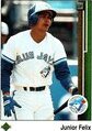 1989 Upper Deck Base Set #743 Junior Felix