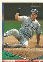 1994 Topps Gold #498 David Hulse