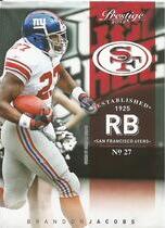 2012 Panini Prestige #123 Brandon Jacobs