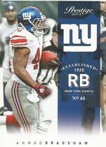 2012 Panini Prestige #127 Ahmad Bradshaw