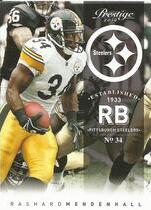 2012 Panini Prestige #151 Rashard Mendenhall