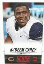 2014 Score Base Set #390 Kadeem Carey