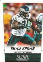 2014 Score Base Set #168 Bryce Brown