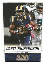 2014 Score Base Set #206 Daryl Richardson