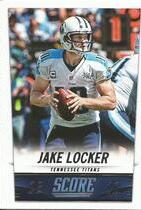 2014 Score Base Set #216 Jake Locker