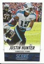 2014 Score Base Set #219 Justin Hunter