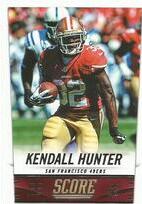 2014 Score Base Set #189 Kendall Hunter