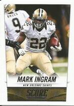 2014 Score Base Set #141 Mark Ingram