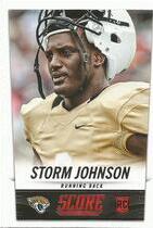 2014 Score Base Set #423 Storm Johnson