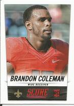 2014 Score Base Set #343 Brandon Coleman