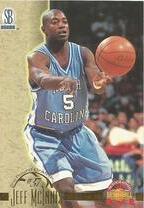 1996 Score Board Autographed #44 Jeff McInnis